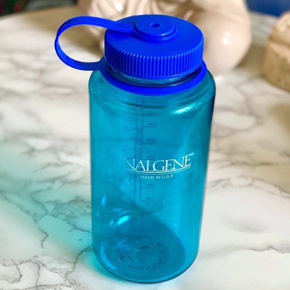 NALGENE Blue Water Bottle 1000 ml (NEW) - Picture 1 of 3